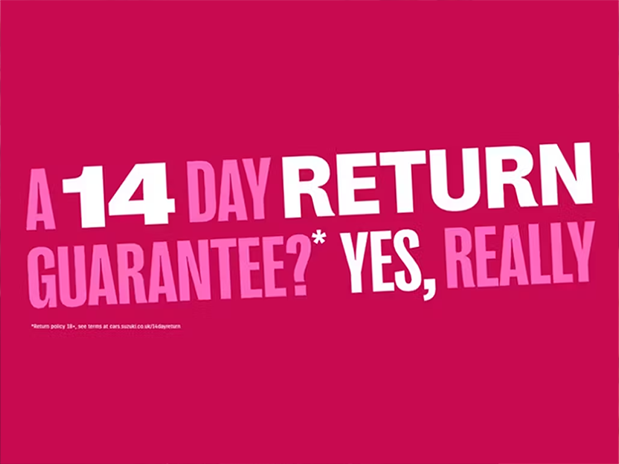 14 Day Return Guarantee